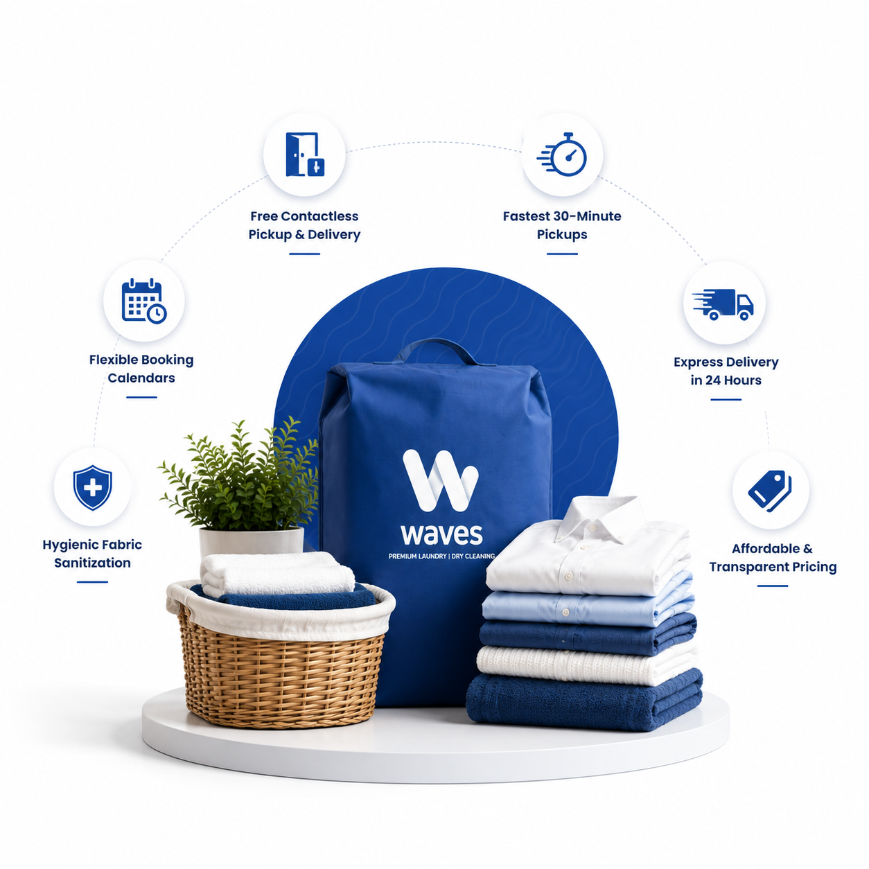 Waves Premium Laundry Cleaning Facility Plant